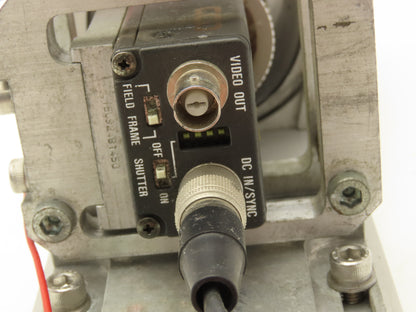 Hitachi KP-M2RP Camera Near-Infrared Monochrome CCD Industrial Lens HF16A-2M1