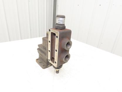 RGI 8758393 Hydraulic Valve Pump Adaptor 4 Way Spool Valve Military Tank