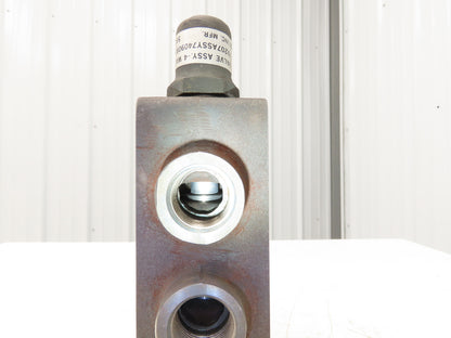 RGI 8758393 Hydraulic Valve Pump Adaptor 4 Way Spool Valve Military Tank