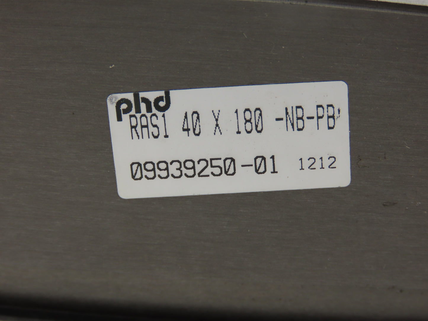 PHD RASI 40x180-NB-PB Pneumatic Rotary Actuator 40mm Bore x 180° Rotation W/Base
