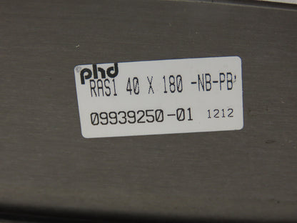 PHD RASI 40x180-NB-PB Pneumatic Rotary Actuator 40mm Bore x 180° Rotation W/Base