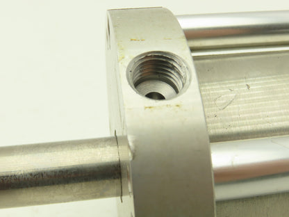 Bimba Flat 1 FOP-501.375/0.375-4M Air Cylinder 2.5"Bore 3-Pos 1-3/8"- 3/8"Stroke