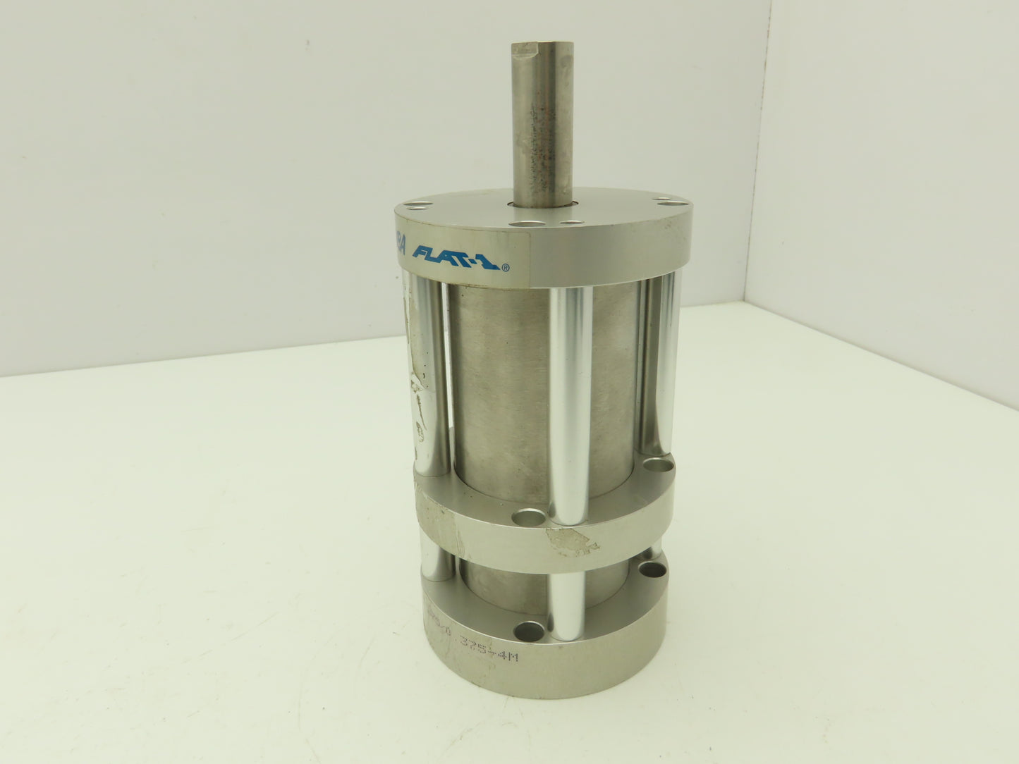 Bimba Flat 1 FOP-501.375/0.375-4M Air Cylinder 2.5"Bore 3-Pos 1-3/8"- 3/8"Stroke