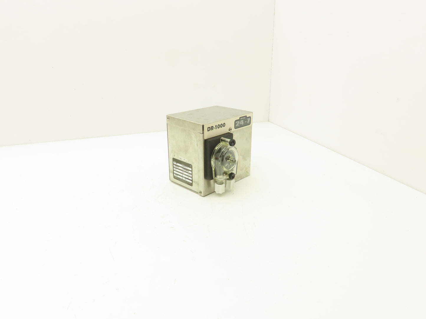 State Chemical DR-1000 Metering Pump 24-7 Type Stainless Housing 6VDC 1200489