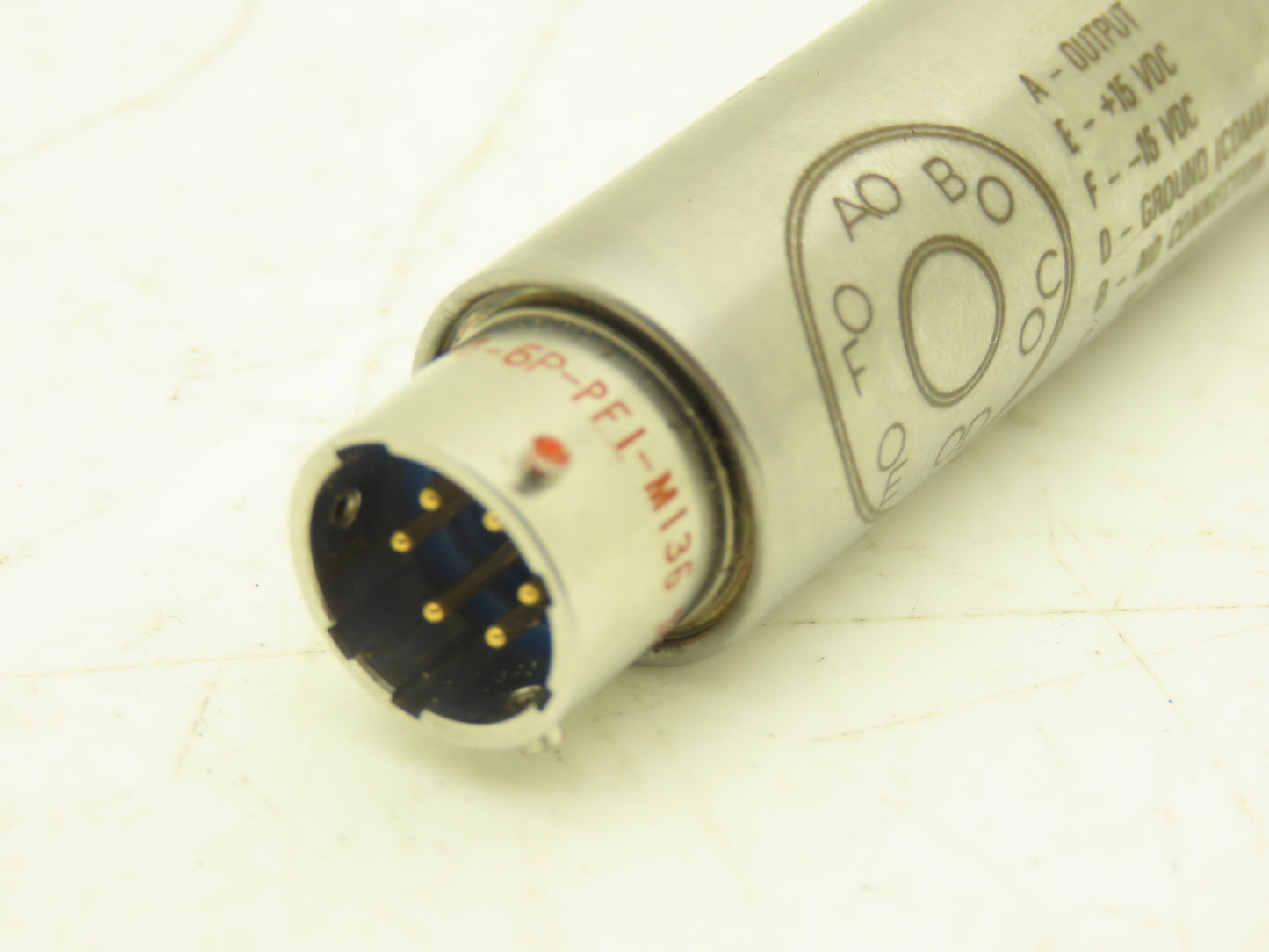 Lucas Schaevitz GCD-121-050 Linear Variable Differential Transformer 6-Pin 15VDC