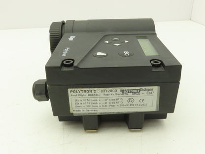 Drager Polytron 2 DCS1d/e Toxic Gas Detector Sensor Monitor Head 8312800