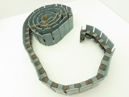 Link Belt FT3 C2060 DT TableTop Conveyor Chain 3-1/4"x 10' Roller Chain Guide