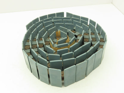 Link Belt FT3 C2060 DT TableTop Conveyor Chain 3-1/4"x 10' Roller Chain Guide