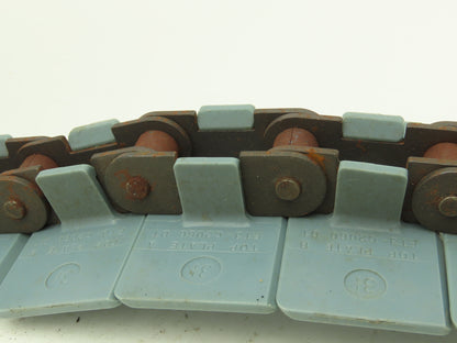 Link Belt FT3 C2060 DT TableTop Conveyor Chain 3-1/4"x 10' Roller Chain Guide
