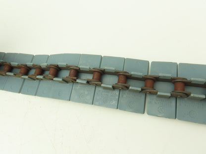 Link Belt FT3 C2060 DT TableTop Conveyor Chain 3-1/4"x 10' Roller Chain Guide