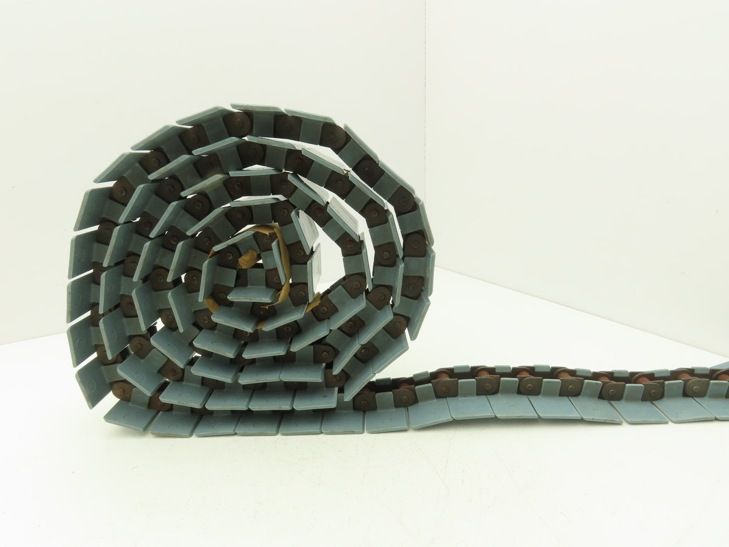 Link Belt FT3 C2060 DT TableTop Conveyor Chain 3-1/4"x 10' Roller Chain Guide