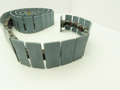 Link Belt FT3 C2060 DT TableTop Conveyor Chain 3-1/4"x 10' Roller Chain Guide