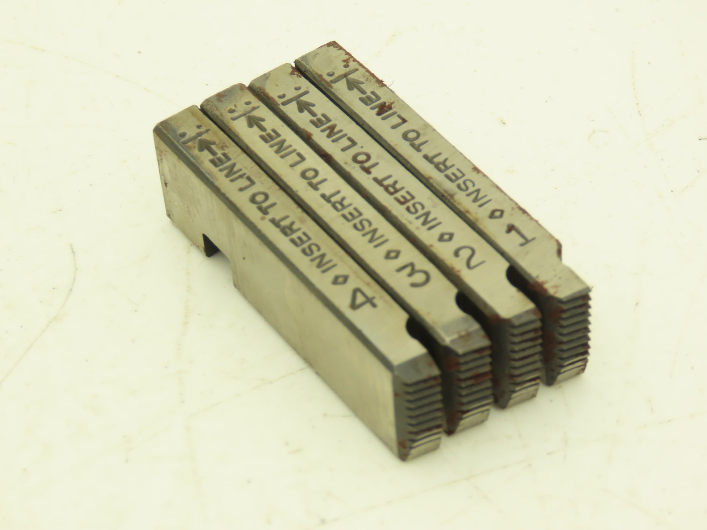 Ridgid 48615 3/8"-16 UNF Right Hand Bolt Thread Die Set 500B High Speed Steel