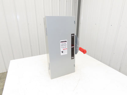 Siemens Murray Double Throw Disconnect Switch Manual Transfer 60A 240V 1Ph