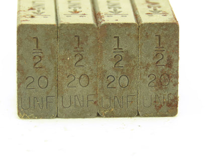 Ridgid 48710 1/2"-20 UNF Right Hand Bolt Thread Die Set 500B High Speed Steel