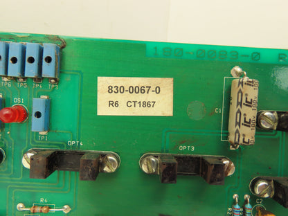 Yale 830-0067-0 Forklift Printed Circuit Board Level Controller PCB Off ERP035TF