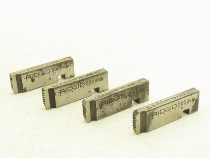 Ridgid 48625 1/2"-13 UNF Right Hand Bolt Thread Die Set 500B High Speed Steel