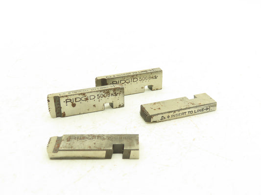 Ridgid 48625 1/2"-13 UNF Right Hand Bolt Thread Die Set 500B High Speed Steel