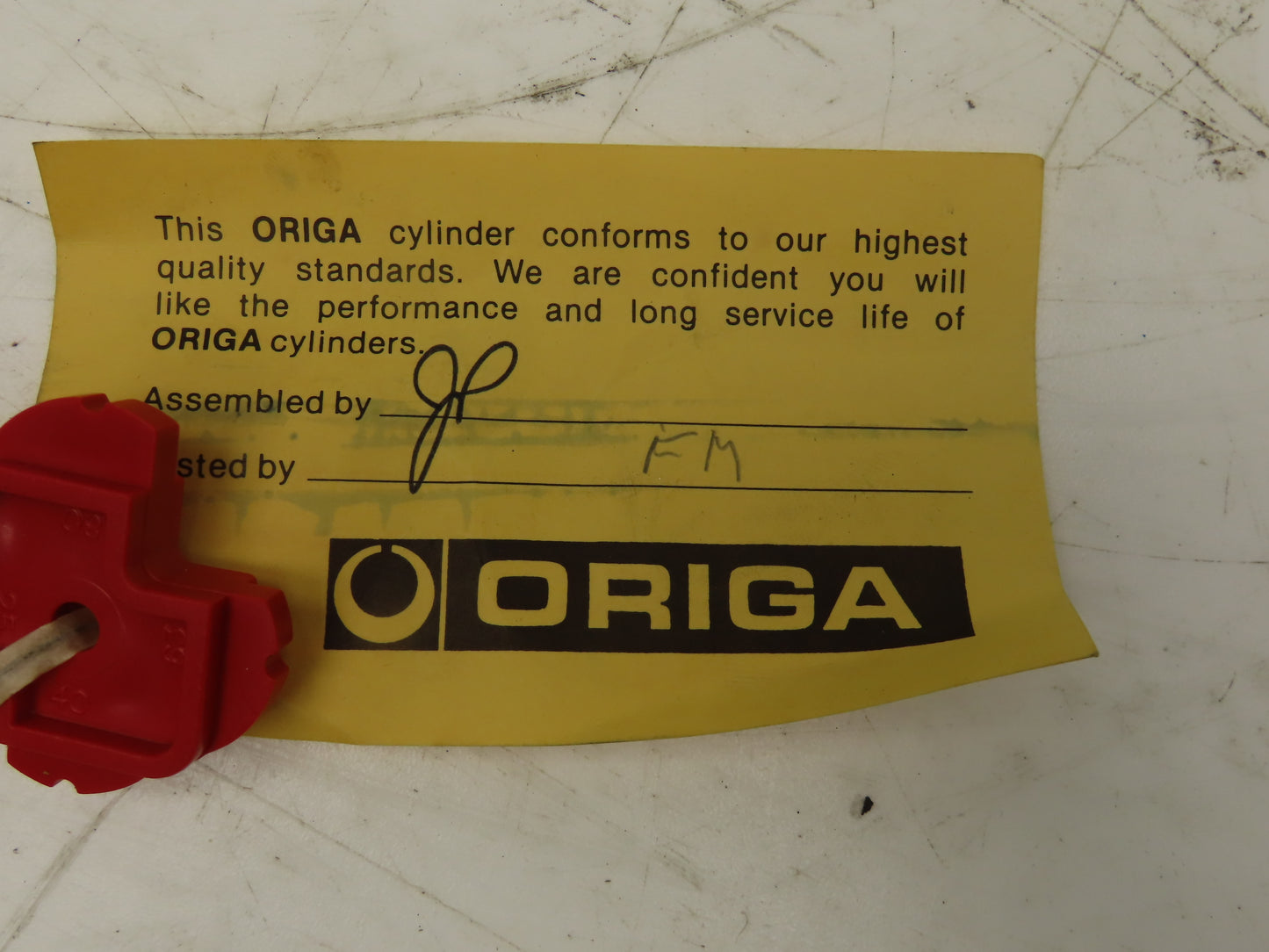Origa P120 S/25 19646-84 Rodless Pneumatic Air Cylinder 40mm Bore 20" Stroke