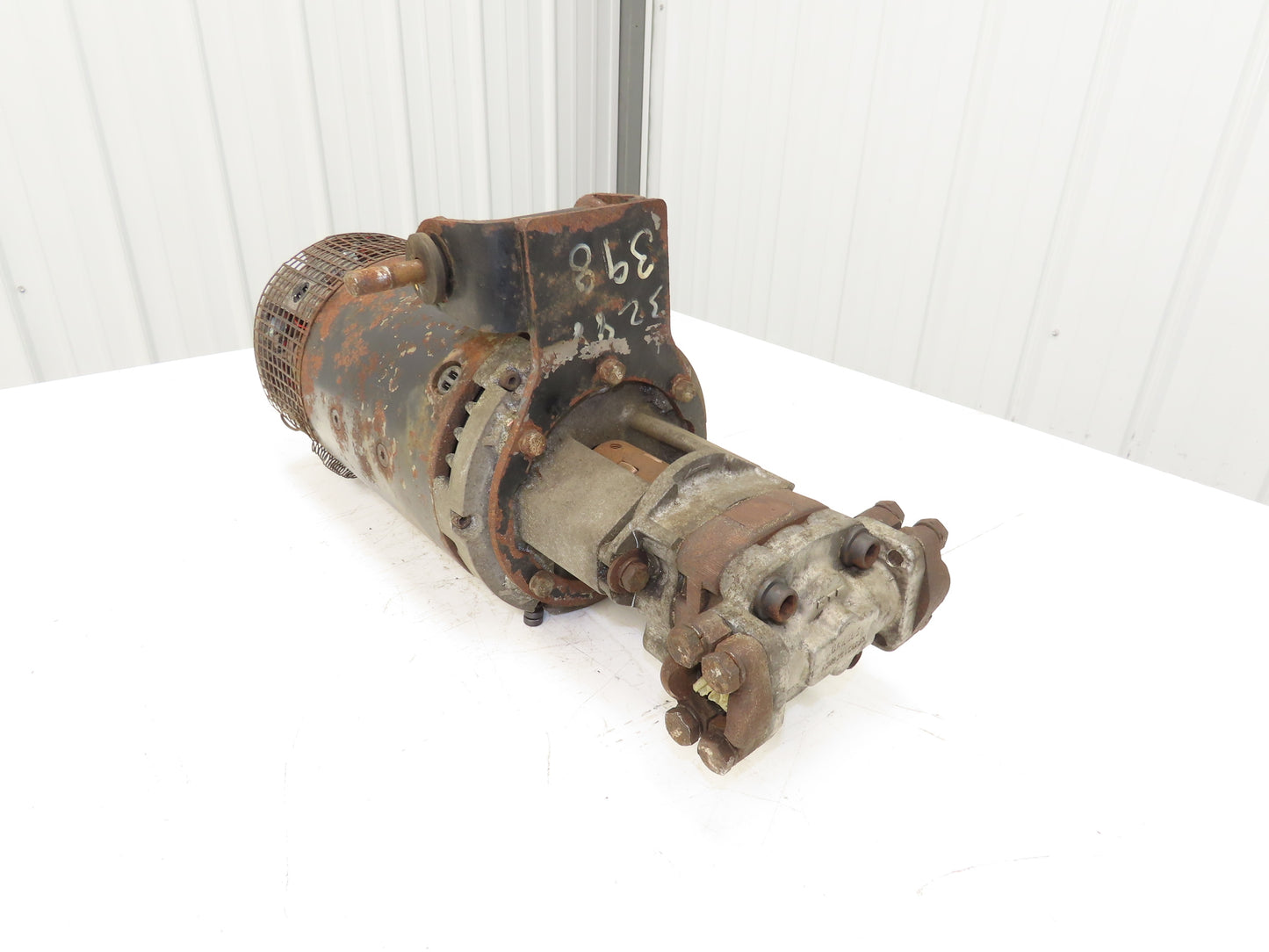 Hyster 8509399 Forklift Hydraulic Motor & Pump 36/48V Removed From E60Z-33
