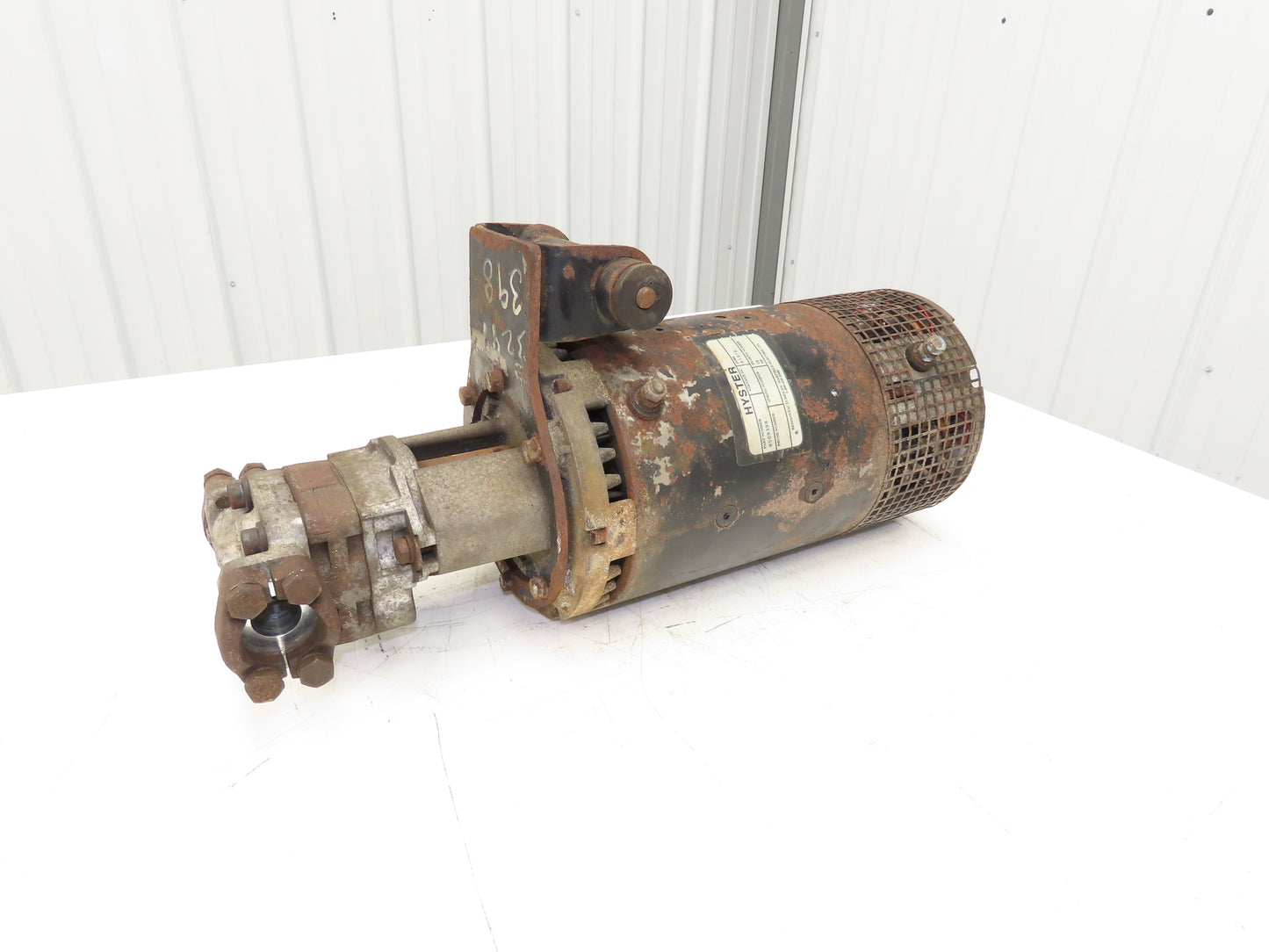 Hyster 8509399 Forklift Hydraulic Motor & Pump 36/48V Removed From E60Z-33