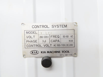 Yaskawa EELQ-5IT Varispeed Motor .75kw 200V 30Hz 870rpm 4 Pole 3Ph Kia Turn 15