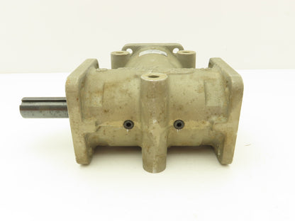 AnglGear R3570 Right Angle Gearbox Drive 1:1 Ratio 2-Way 1" Shaft