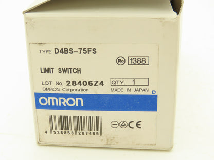 Omron D4BS-75FS Solenoid Interlock Limit Switch Safety Door 2A/400V