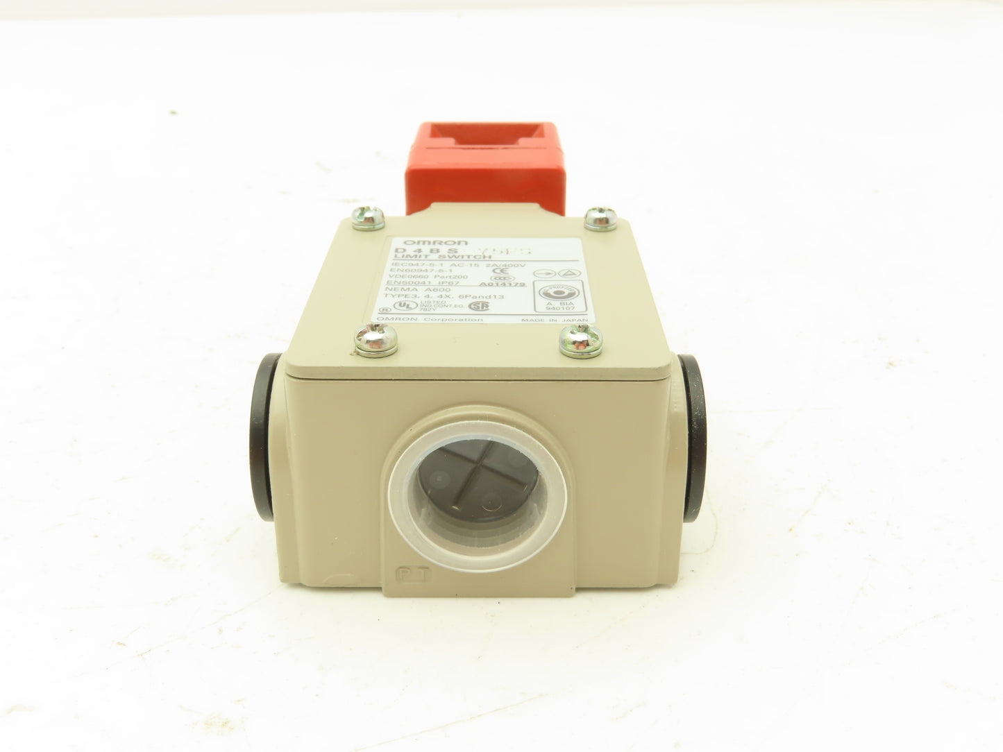 Omron D4BS-75FS Solenoid Interlock Limit Switch Safety Door 2A/400V
