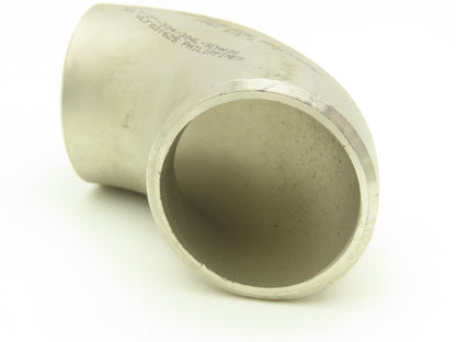 CID 304L SCH 40 Stainless Steel 90° Elbow 1-1/2" Butt Weld SA-403WPW  Lot of 11