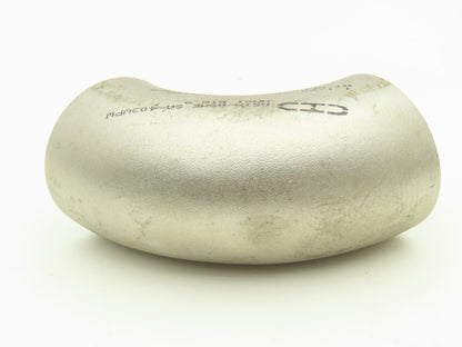 CID 304L SCH 40 Stainless Steel 90° Elbow 1-1/2" Butt Weld SA-403WPW  Lot of 11