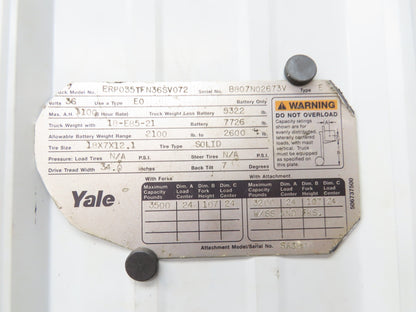 Yale Hydraulic 3-Spool Forklift Mast Control Valve Off ERP035TF