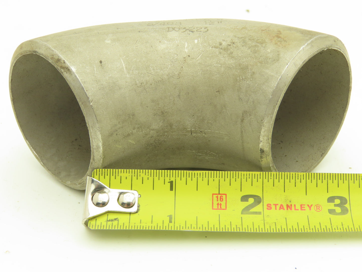 316L SCH 40S Stainless Steel 90° Elbow 1-1/2" Butt Weld A-403  Lot of 10