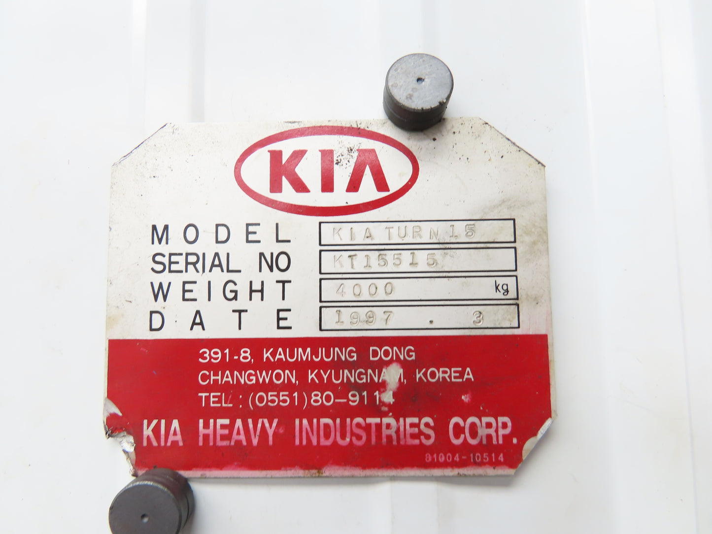 Kia Turn 15 CNC Lathe Main Spindle Headstock