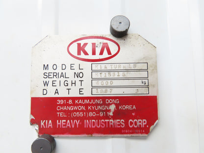 Kia Turn 15 CNC Lathe Main Spindle Headstock