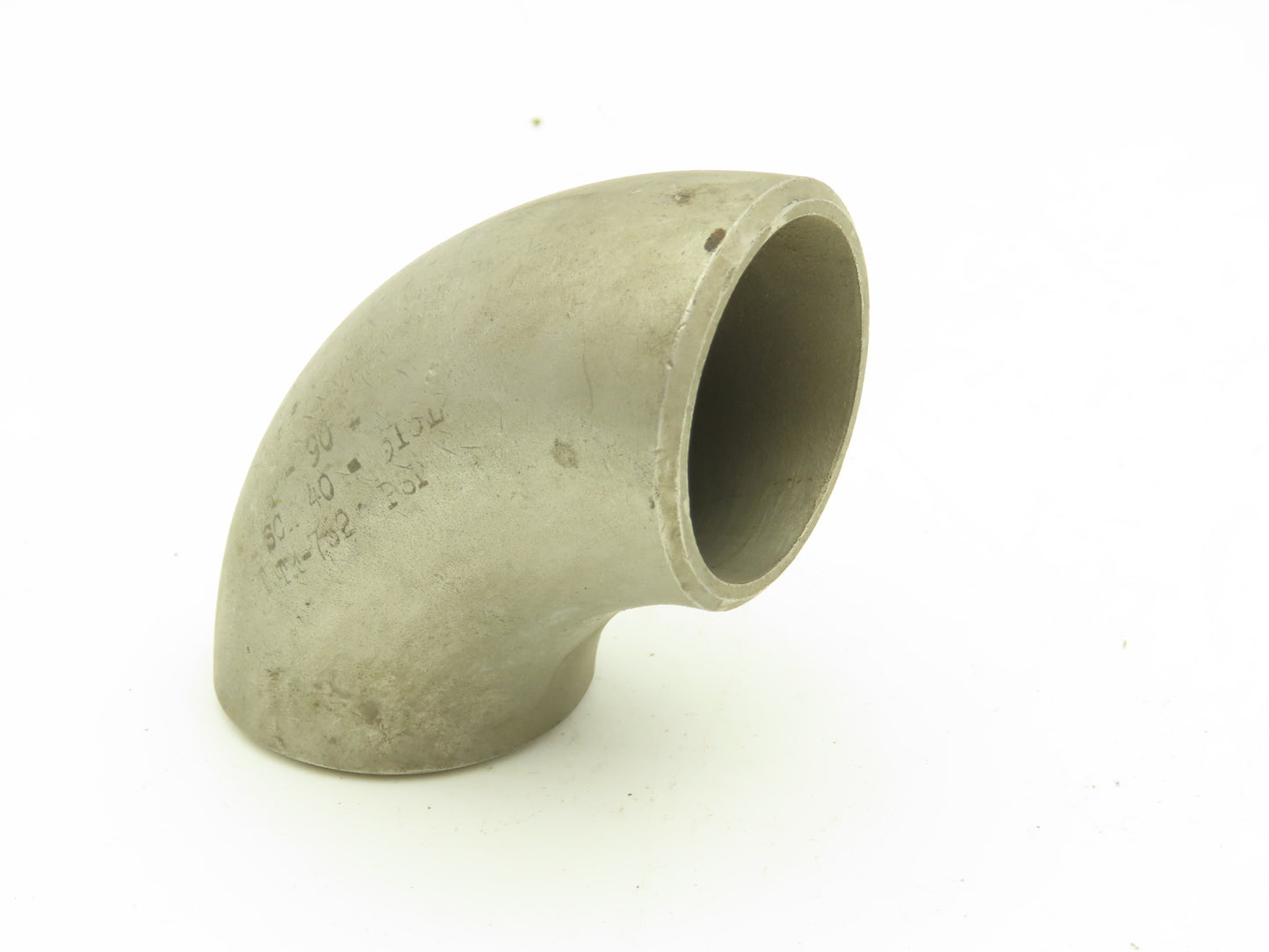 316L SCH 40 Stainless Steel 90° Elbow 1-1/4" Butt Weld  Lot of 14