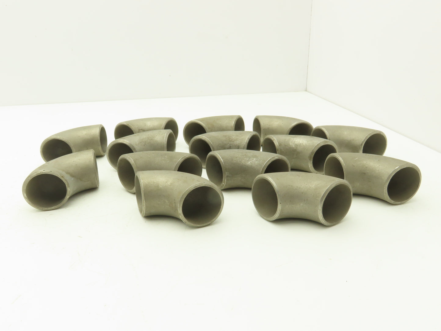 316L SCH 40 Stainless Steel 90° Elbow 1-1/4" Butt Weld  Lot of 14