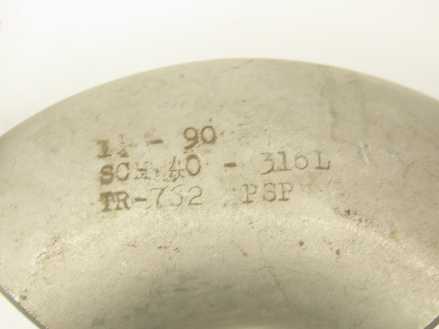 316L SCH 40 Stainless Steel 90° Elbow 1-1/4" Butt Weld  Lot of 14