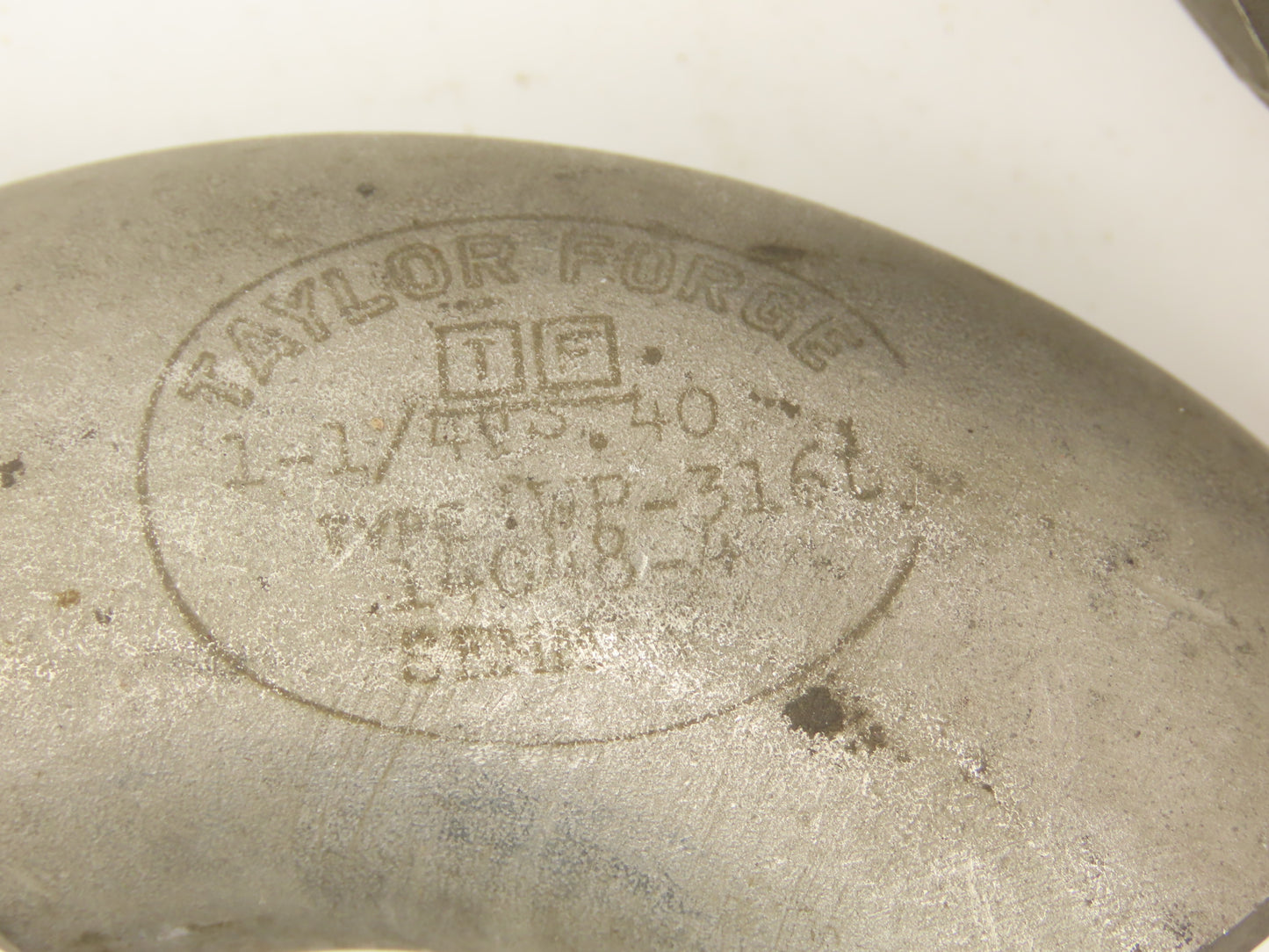 316L SCH 40 Stainless Steel 90° Elbow 1-1/4" Butt Weld  Lot of 14