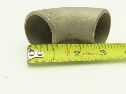 316L SCH 40 Stainless Steel 90° Elbow 1-1/4" Butt Weld  Lot of 14