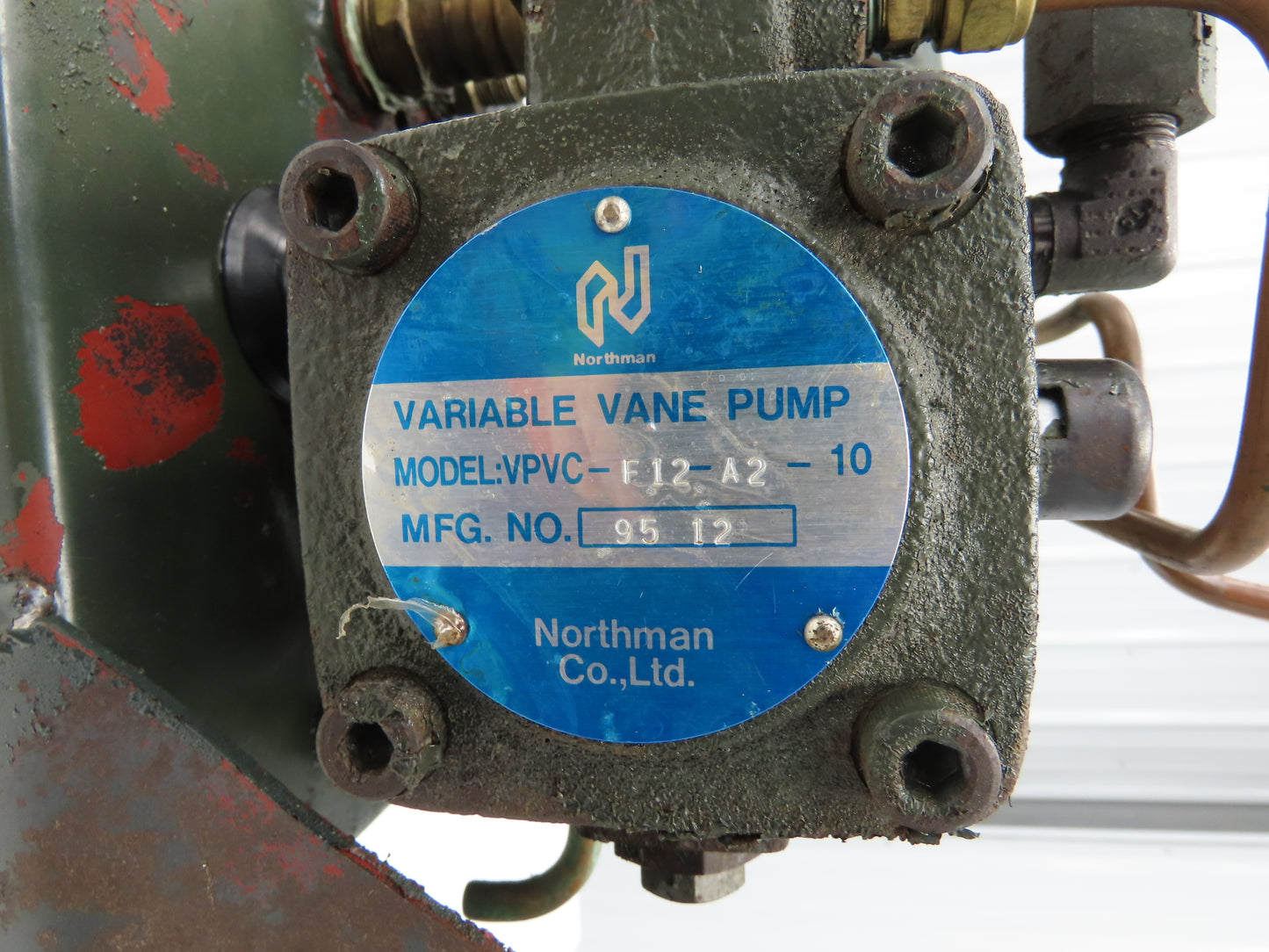 Northman VPVC-F12-A2-10 Hydraulic Power Unit 1/2Hp 3.2GPM 500PSI 2.5G Tank 200V