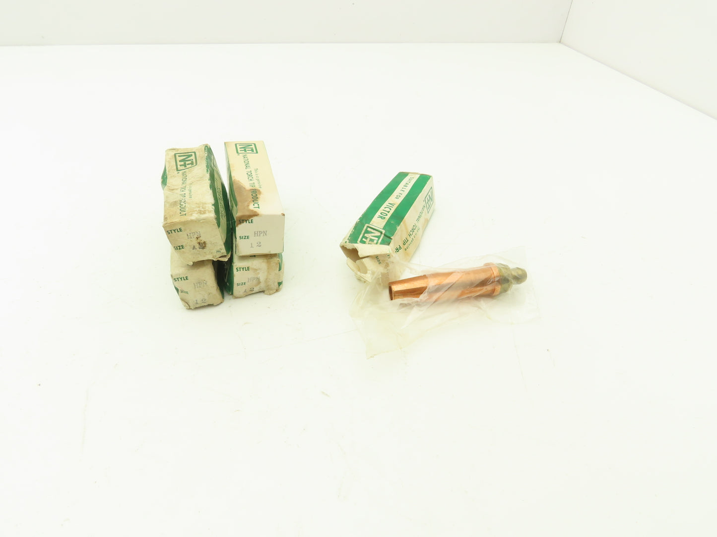 National Torch Tip HPN 12 Torch Tip Size 12 Suitable W/Victor Lot of 5
