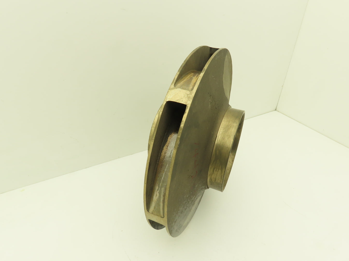 Weinman 3369 1 B12 Centrifugal Pump Impeller Bronze 1-5/8"Bore 12.75"OD