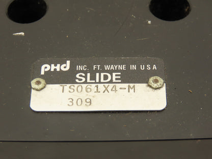 PHD TS061X4-M Pneumatic Guided Cylinder 4" Stroke 1-1/2" Bore 1-7/8"x 5-5/8"