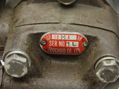 Nippon TOP-IME75-1 Trochoid Gerotor Hydraulic Pump Motor 4P 220V TOP-10-MA-VB