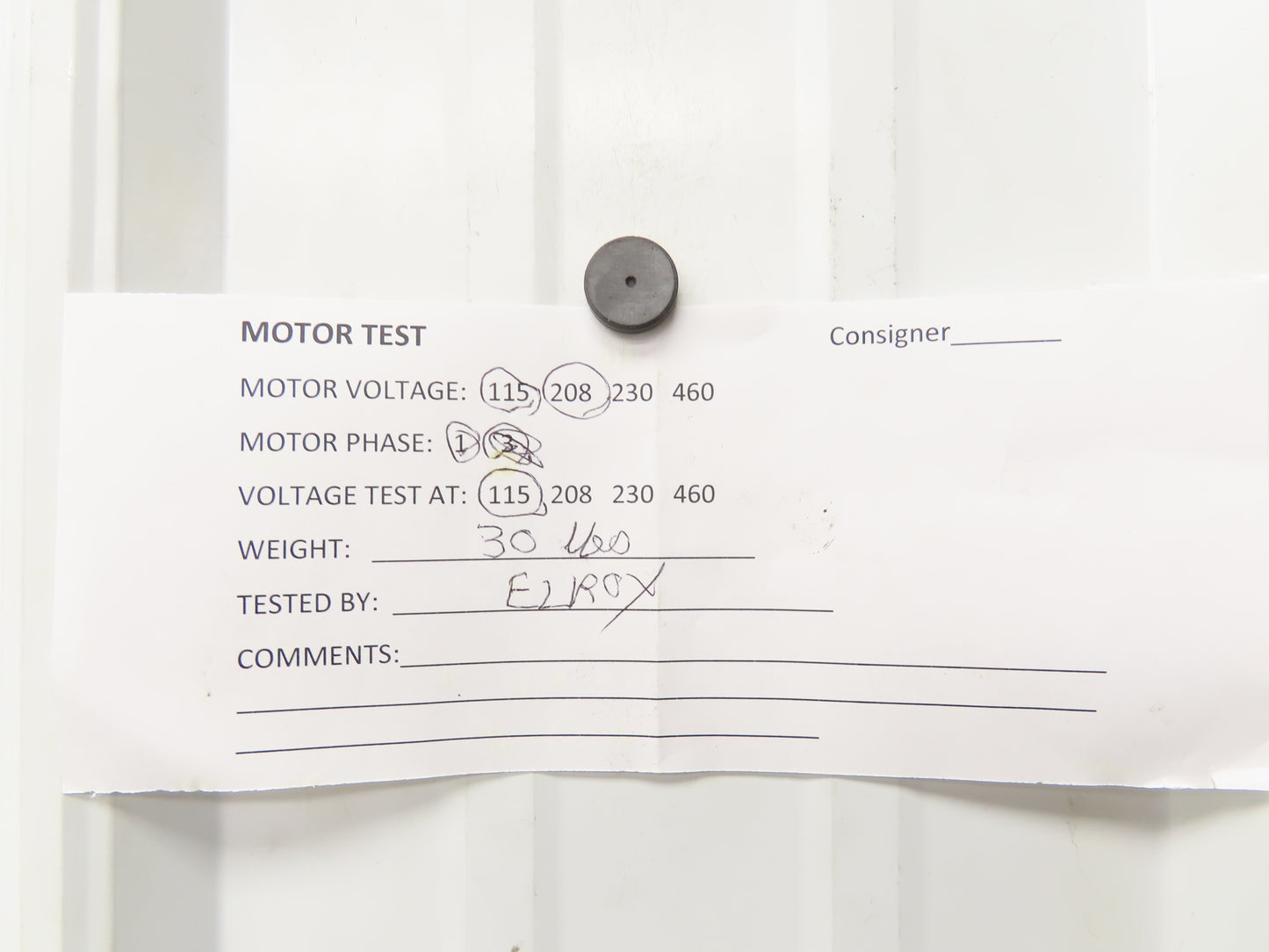 Gusher 6P3-XL Vertical Immersion Coolant Pump 1/4Hp 3450rpm 115/230V 1PH 3/4"NPT