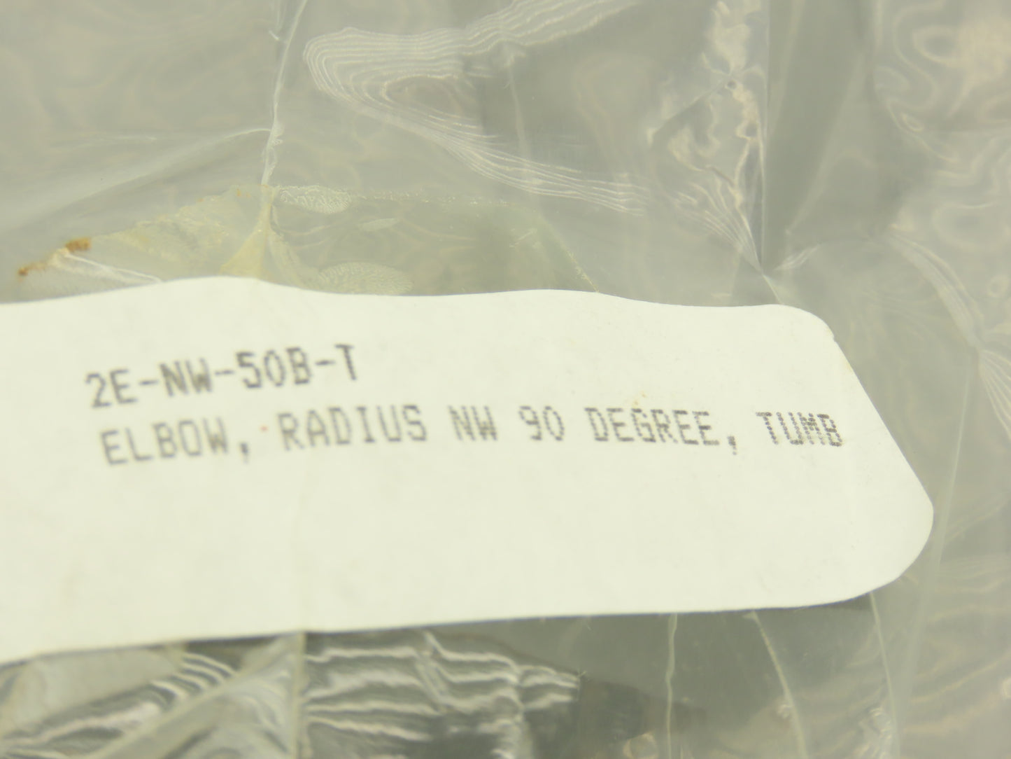 Nor-Cal 2E-NW-50B-T 2" OD 90 Degree Radius Vacuum Elbow ISO-KF 304SS Lot of 2