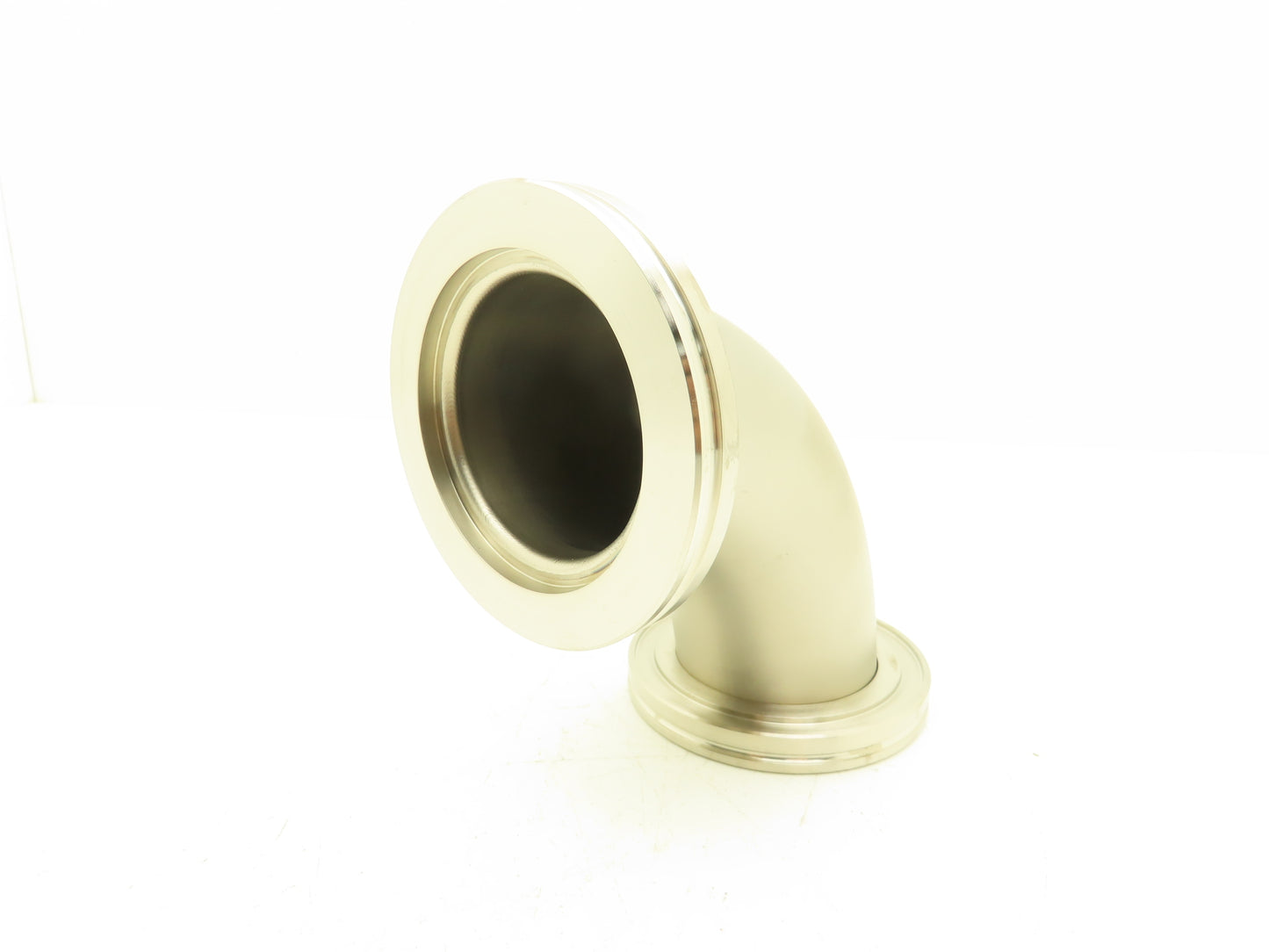 Nor-Cal 2E-NW-50B-T 2-1/2" OD 90 Degree Radius Vacuum Elbow ISO-KF Flange 316L
