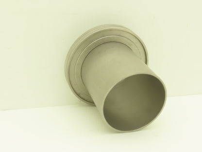 Nor-Cal 1N-ISO-63-OF-V Half-Nipple 2-1/2" OD 63mm ID Vacuum ISO-KF Flange 304SS