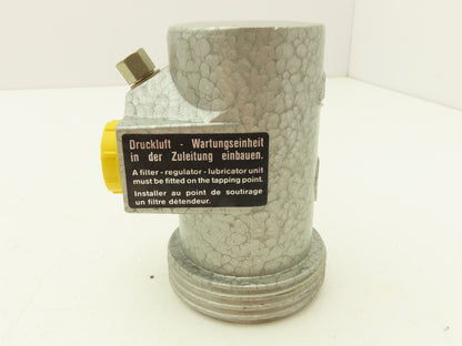 Flux F416-1 Pneumatic Air Motor 3-6 Bar Pmax Explosion Proof 10,000RPM